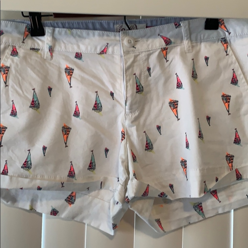 So White Boat Juniors Shorts